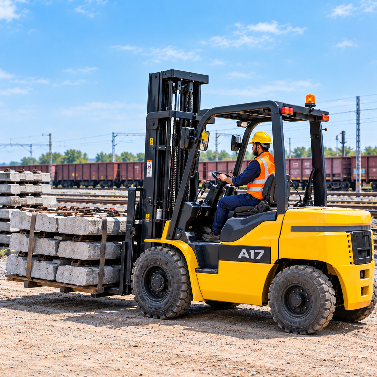 handler Forklift A17