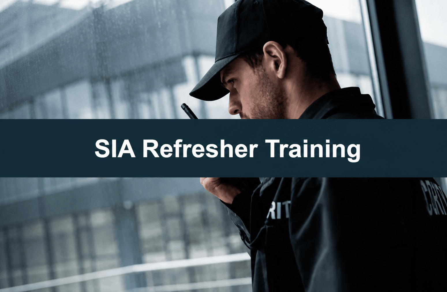 SIA Refreesher Training SIA Refreesher Training