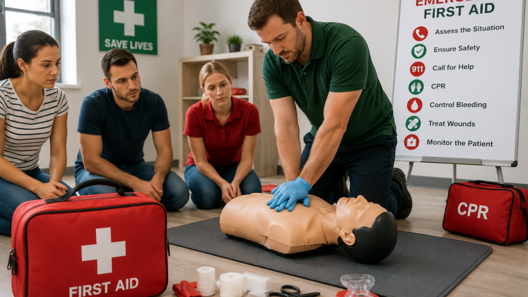 What Skills Do You Learn in Emergency First Aid Training?
